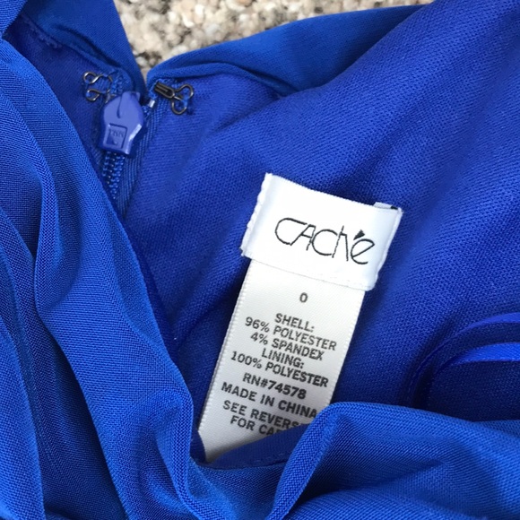 Royal Blue Ruched Bodycon - Picture 4 of 5